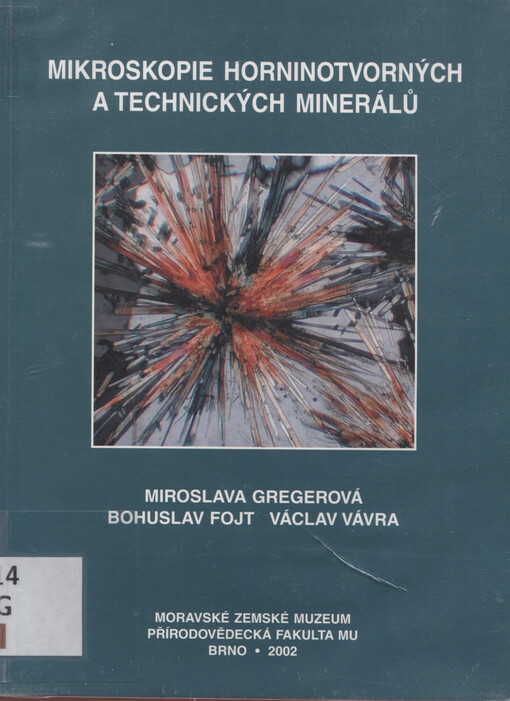 Mikroskopie horninotvorných a technických minerálů