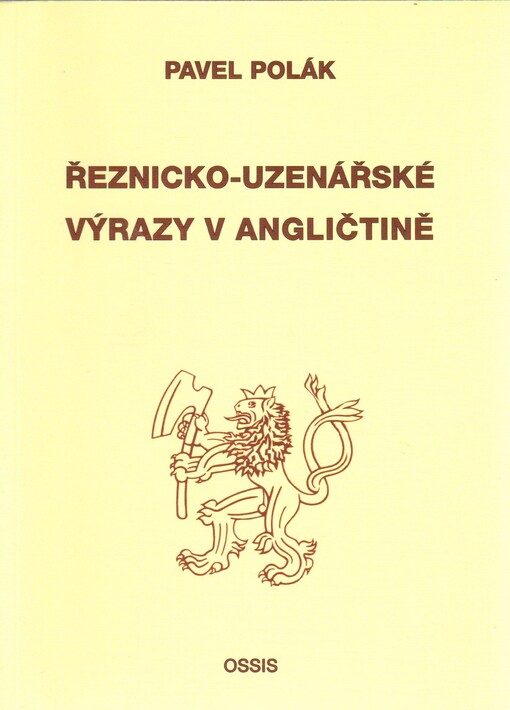 Řeznicko-uzenářské výrazy v angličtině