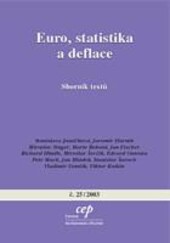 Euro, statistika a deflace: sborník textů