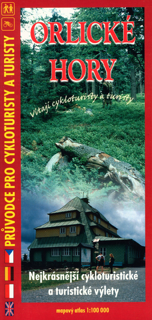 Orlické hory vítají cykloturisty a turisty : mapový atlas 1:100^000 : nejkrásnější cykloturistické a turistické výlety