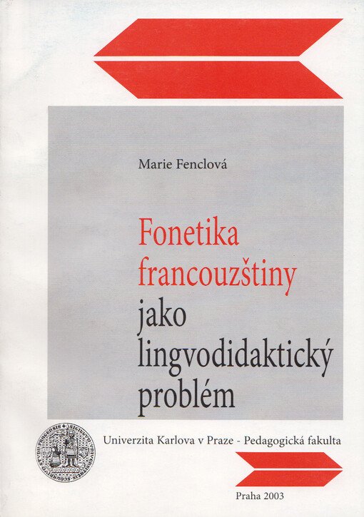 Fonetika francouzštiny jako lingvodidaktický problém