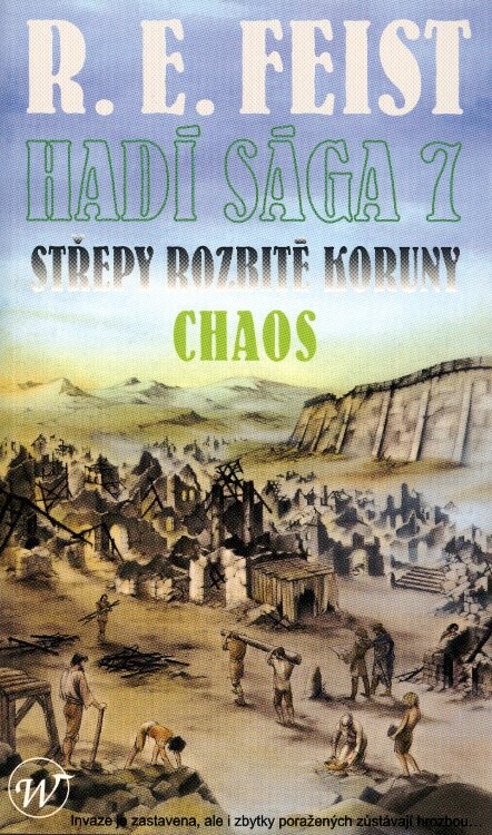 Střepy rozbité koruny.Chaos