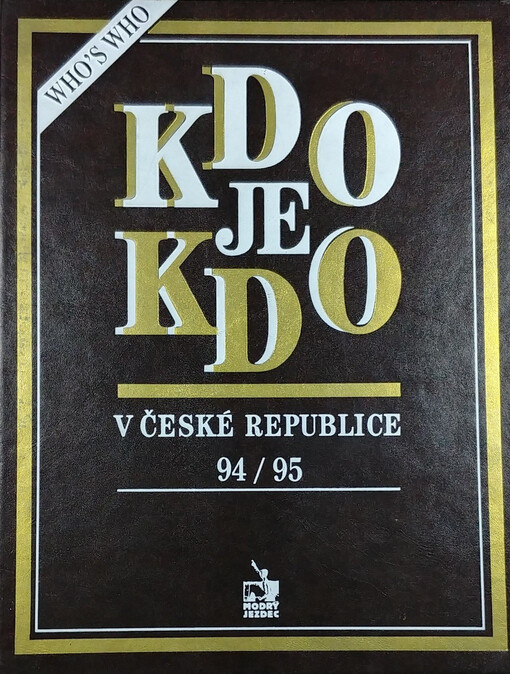 Kdo je kdo v České republice 94-95