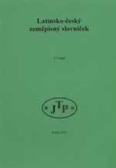 Latinsko-český zeměpisný slovníček