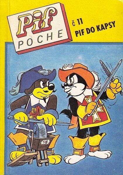 Pif do kapsy =Pif Poche.Č. 11,Mušketýři