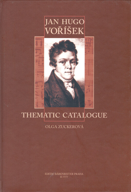 Jan Hugo Voříšek (1791-1825) : thematic catalogue