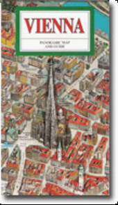 Viennapanoramic map of city centre and guide