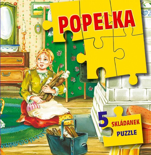 Popelka : 5 skládanek puzzle