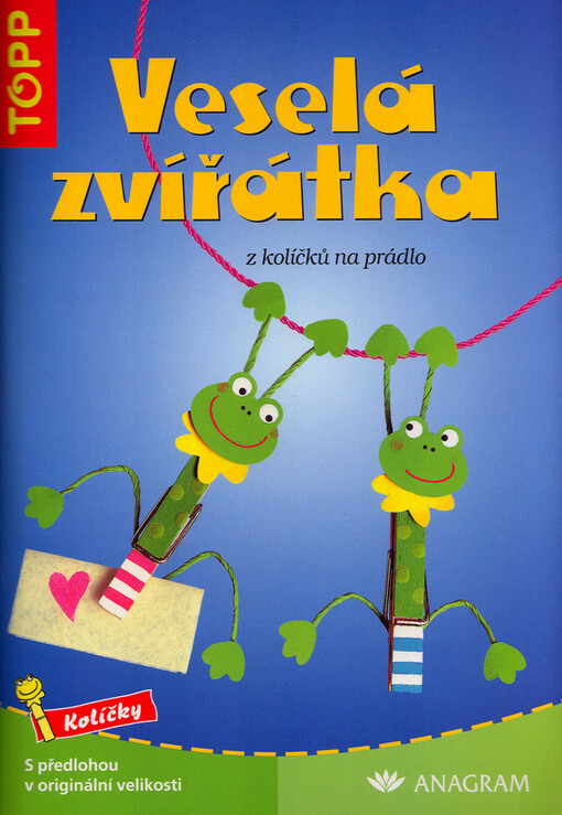 Veselá zvířátka z kolíčků na prádlo /