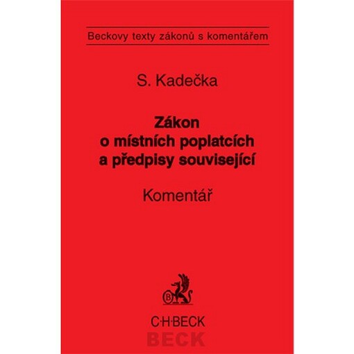 Zákon o místních poplatcích a předpisy související: komentář