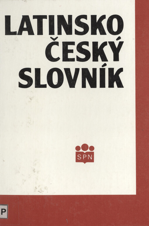 Latinsko-český slovník