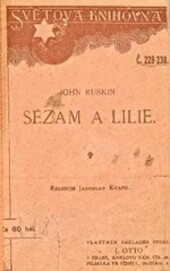 Sézam a lilie :tři přednášky