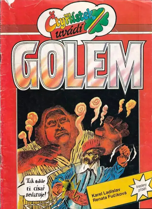 Golem :kreslený příběh