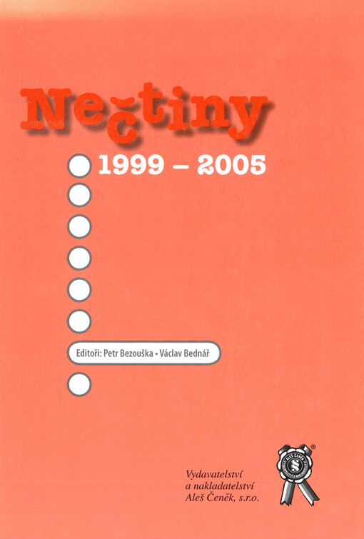 Nečtiny 1999-2005 : sborník vydaný u příležitosti konání 10. odborného semináře