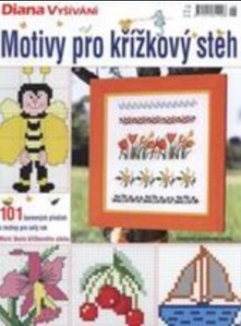Diana. Vyšívání : motivy pro křížkový steh