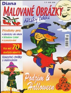 Diana.Malované obrázky dětsky lehké