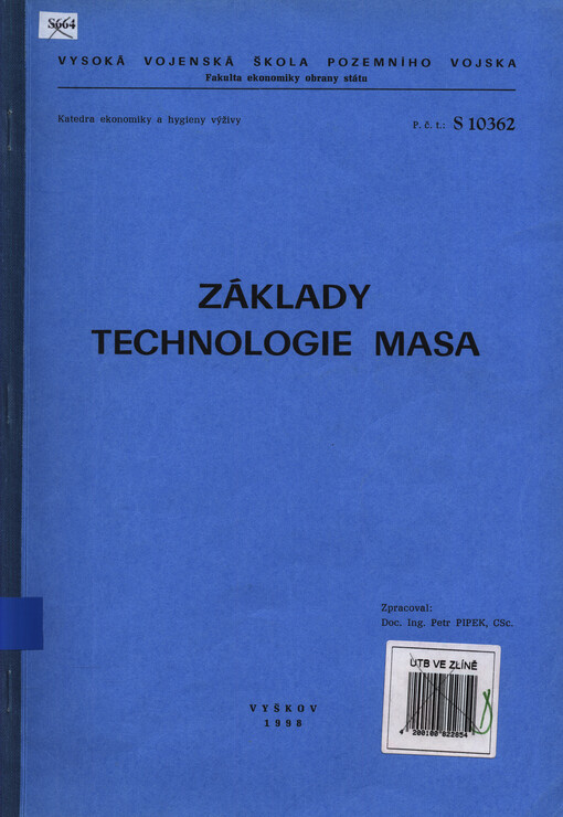 Základy technologie masa