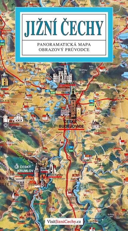 Jižní Čechypanoramatická mapa : obrazový průvodce