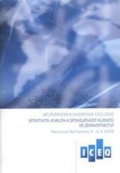 ICEQ : program a sborník konference ICEQ ... : efektivita, kvalita a spokojenost klientů ve zdravotnictví a sociální péči : Praha, ... - kongresové centrum Nemocnice na Homolce