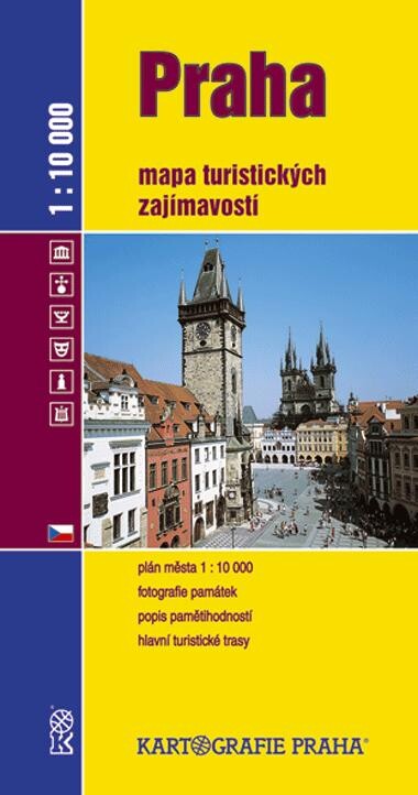 Praha mapa turistických zajímavostí, 2. vyd.