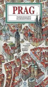 Prag Panoramakarte : Bildreiseführer
