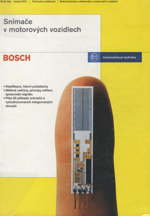 Snímače v motorových vozidlech