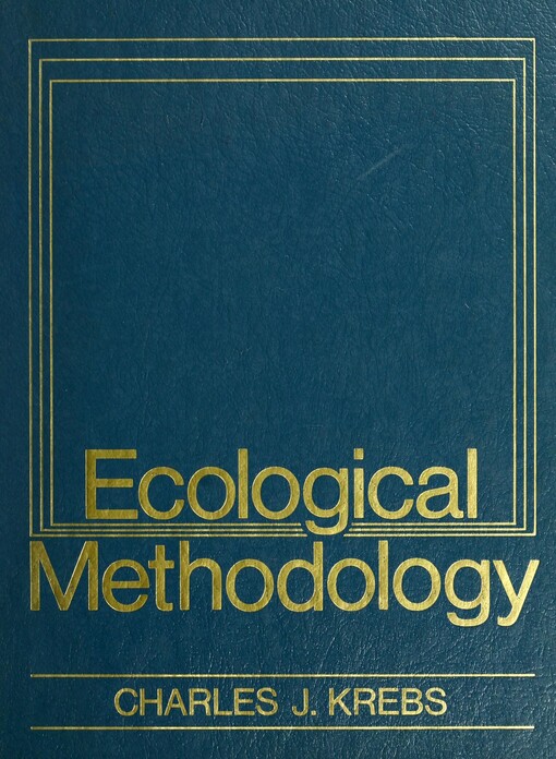 Ecological Methodology