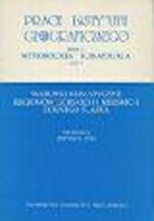Warunki klimatyczne regionów górskich i miejskich Dolnego Śląska