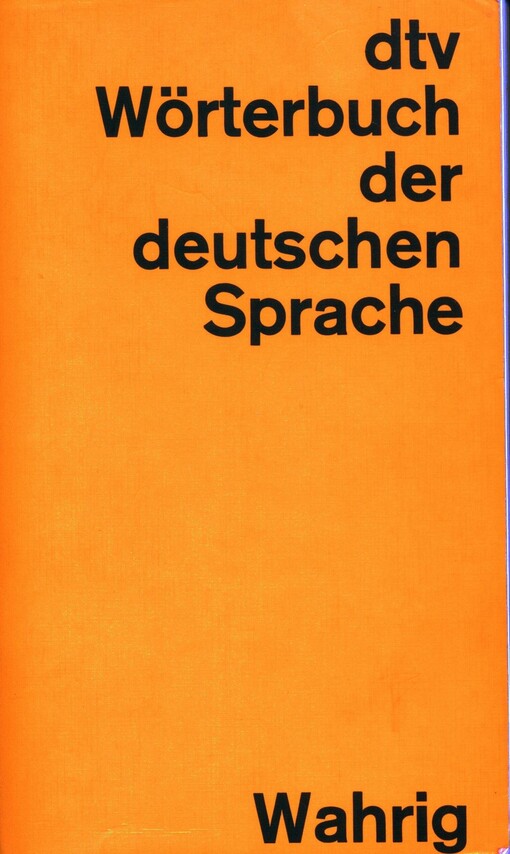 Wörterbuch der deutschen Sprache