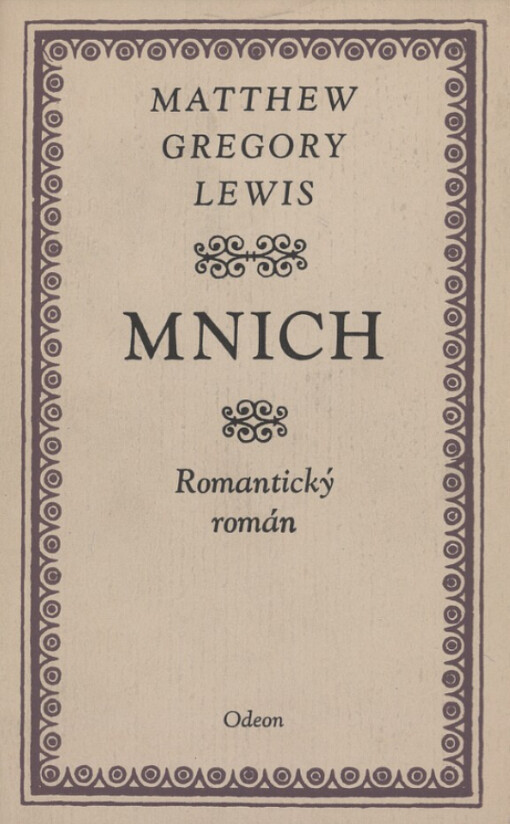 Mnich :romantický román
