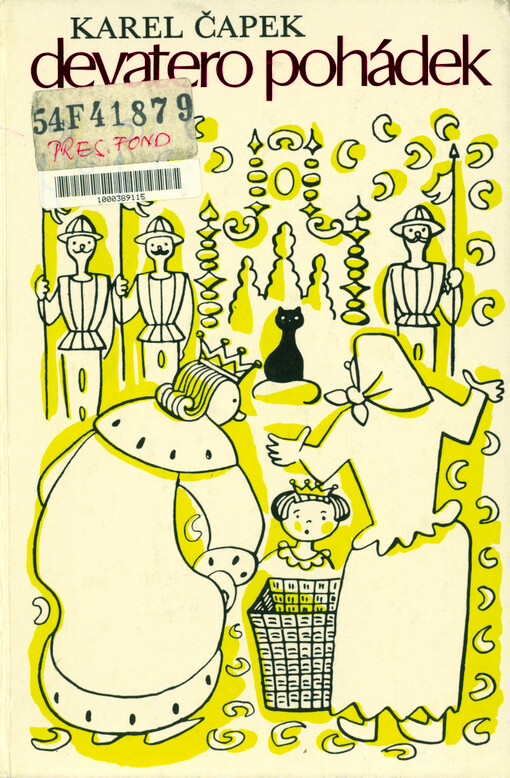 Devatero pohádek a ještě jedna jako přívažek od Josefa Čapka : pro děti od 6 let : četba pro žáky zákl. škol