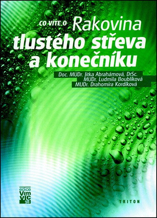 Rakovina tlustého střeva a konečníku, Vyd. 1.