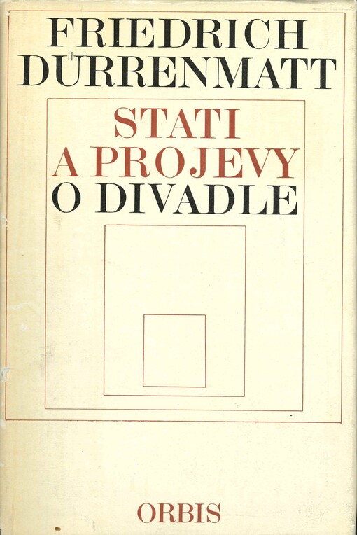 Stati a projevy o divadle