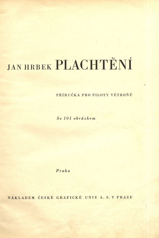 Plachtění :příručka pro piloty větroňů
