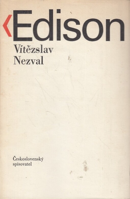 Edison :báseň o pěti zpěvech s doslovem Signál času