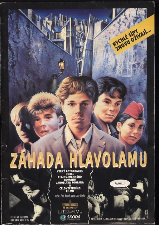 Záhada hlavolamu : velký fotocomics podle stejnojmenného románu Jaroslava Foglara a celovečerního filmu.