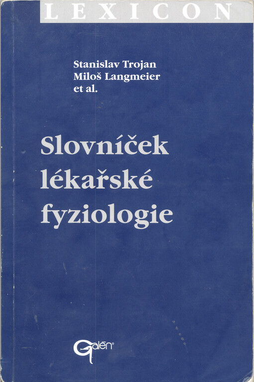 Slovníček lékařské fyziologie