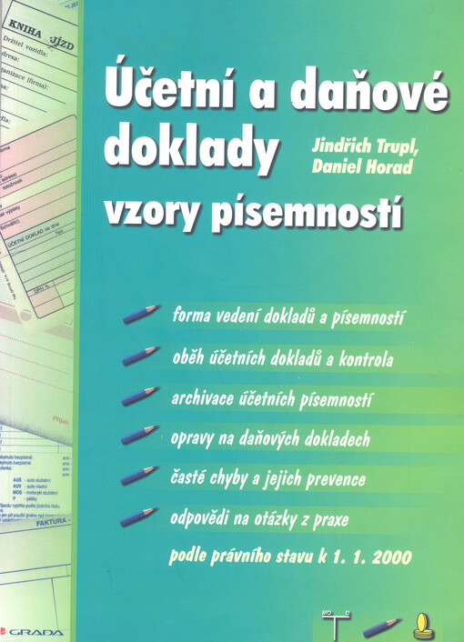 Účetní a daňové doklady :vzory písemností