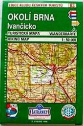 Okolí Brna - Ivančicko turistická mapa 1:50^000