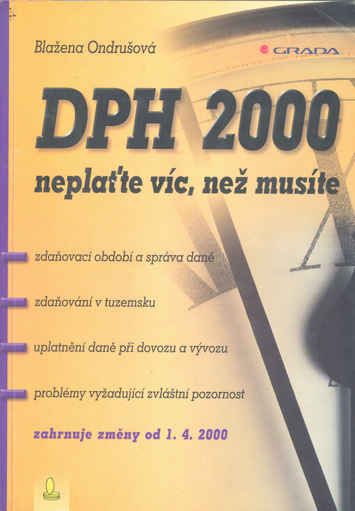 DPH 2000 : neplaťte víc, než musíte