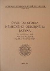 Úvod do studia německého odborného jazyka