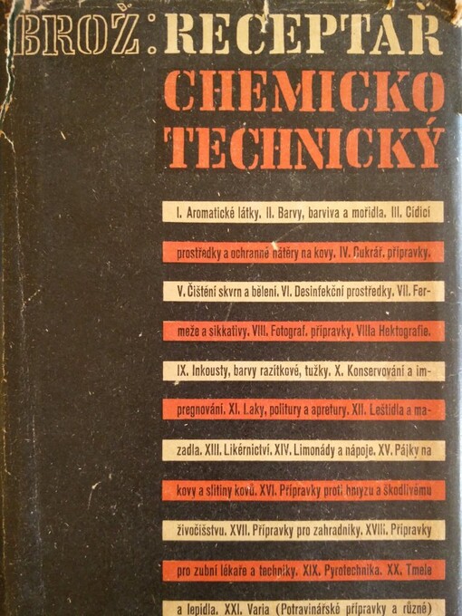 Receptář chemicko-technický
