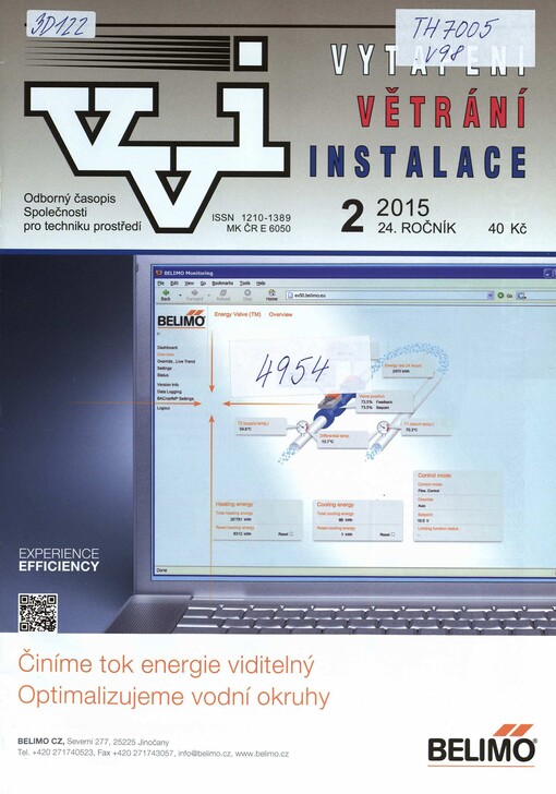 Vytápění, větrání, instalace : časopis Společnosti pro techniku prostředí