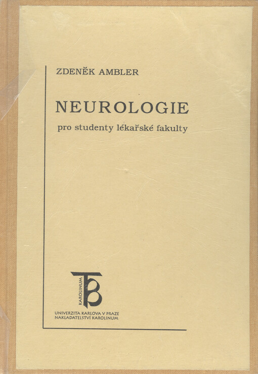 Neurologie pro studenty lékařské fakulty