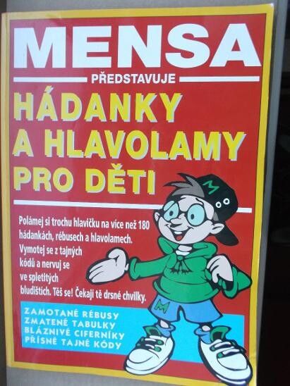 Mensa představuje hádanky a hlavolamy pro děti