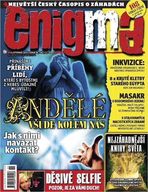 Enigma : záhadné události - tajná společenství - nevysvětlitelné úkazy - paranormální jevy - konspirační teorie