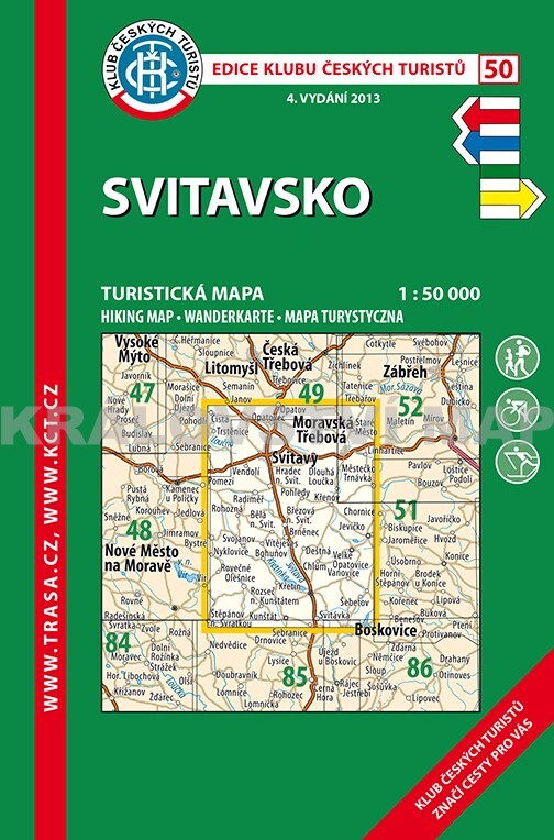 Svitavsko turistická mapa