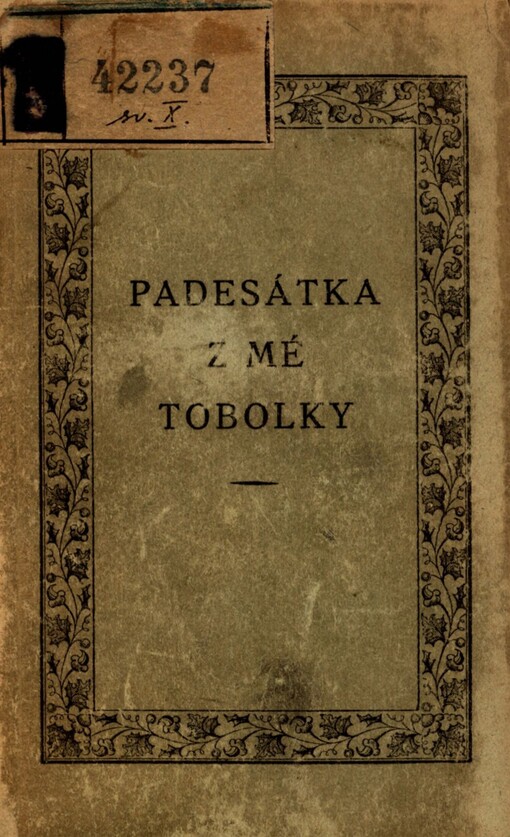 Padesátka z mé tobolky