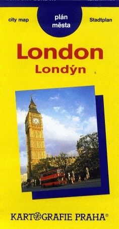 London Londýn : plán města