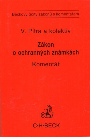 Zákon o ochranných známkách : komentář